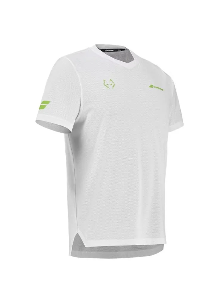 Babolat Babolat Men CREW NECK TEE J. LEBRON White/White 6MS26011